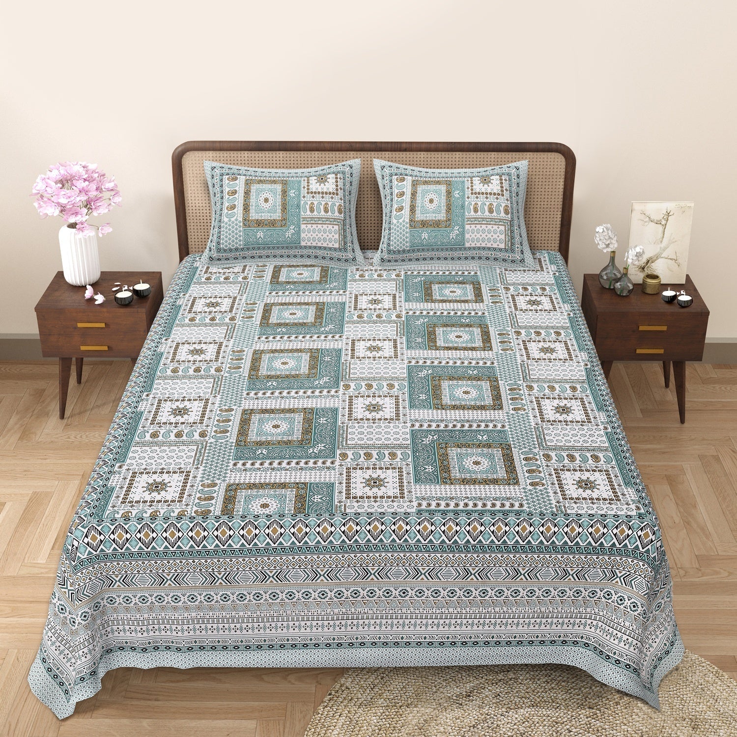 Heritage Mosaic Harmony Bedsheet Set