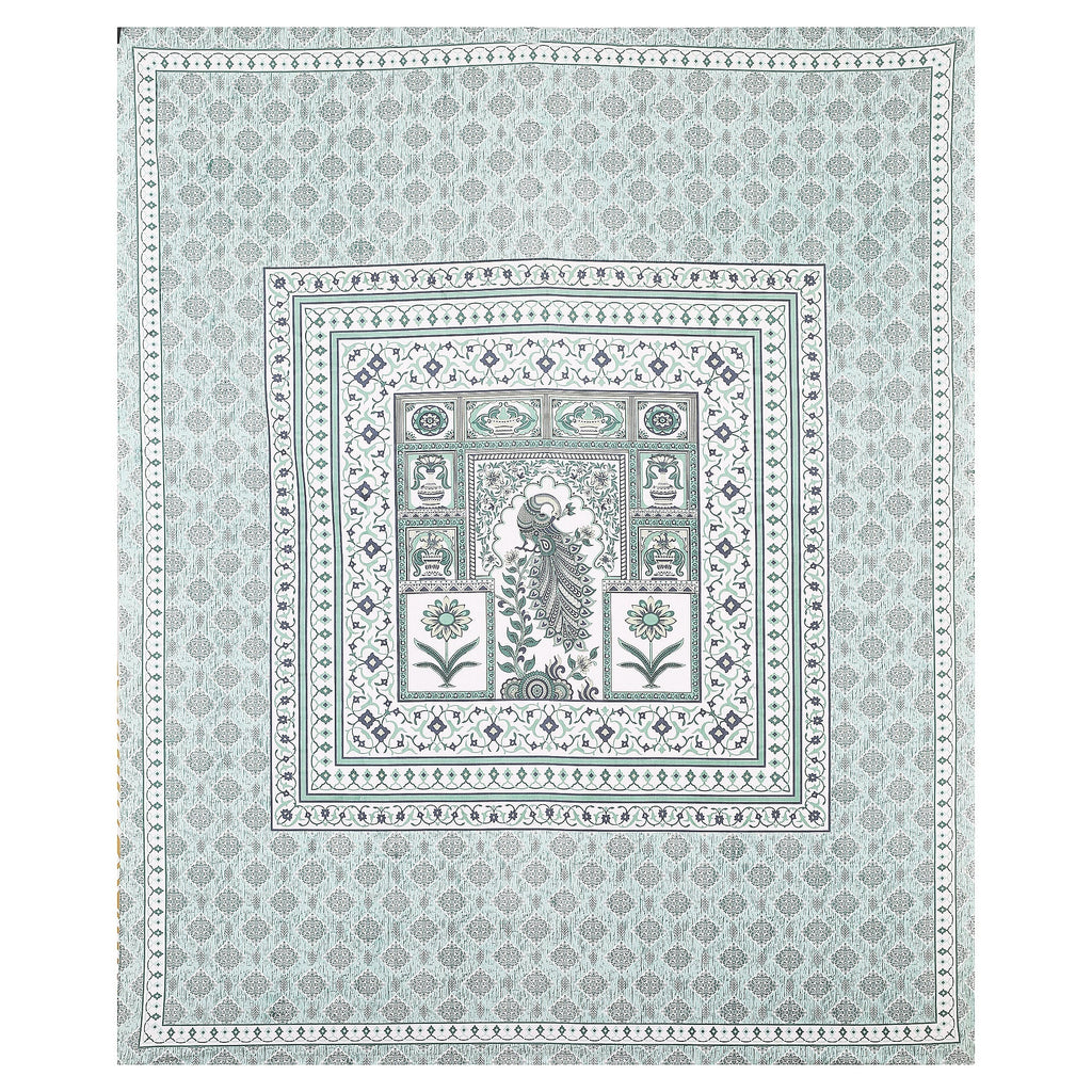 Royal Peacock Harmony Bedsheet Set