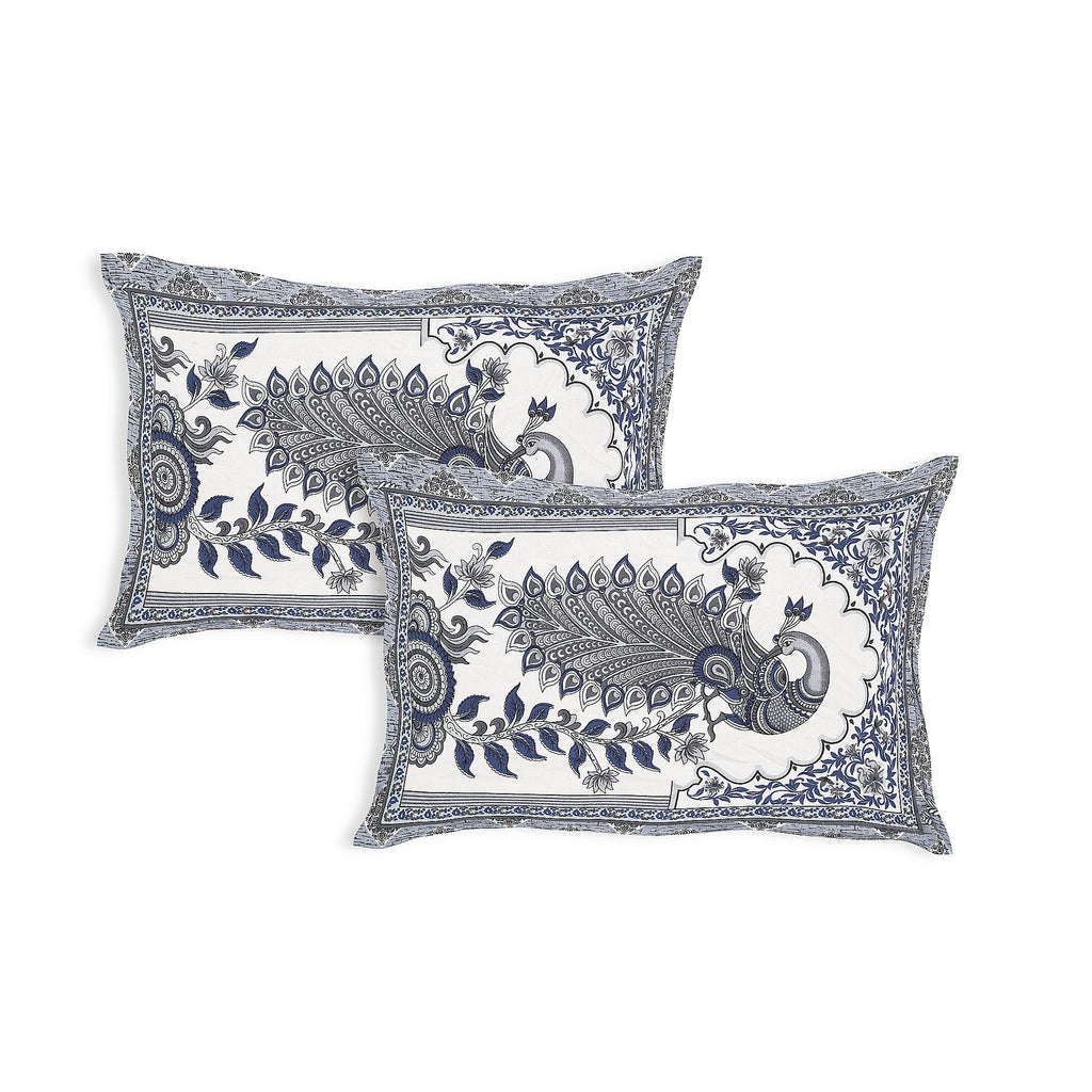 Royal Peacock Harmony Bedsheet Set