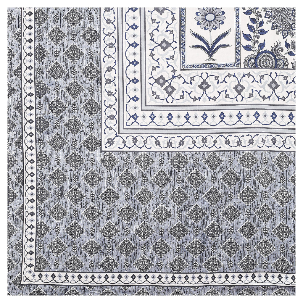 Royal Peacock Harmony Bedsheet Set