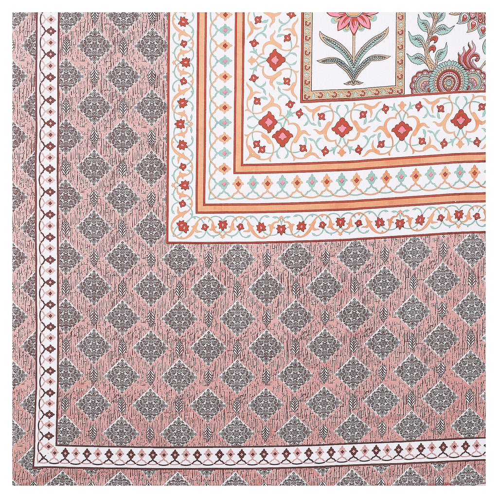 Royal Peacock Harmony Bedsheet Set
