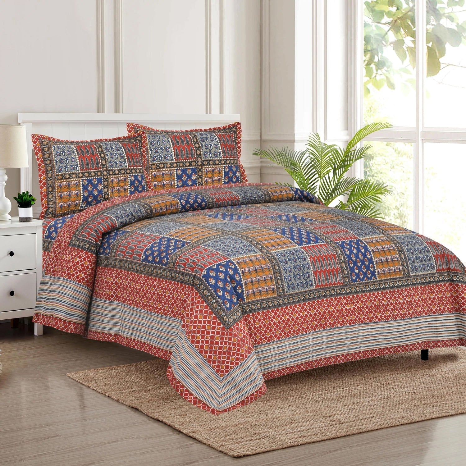 Royal Avatar Heritage Patch Bedsheet Set 100 x 108