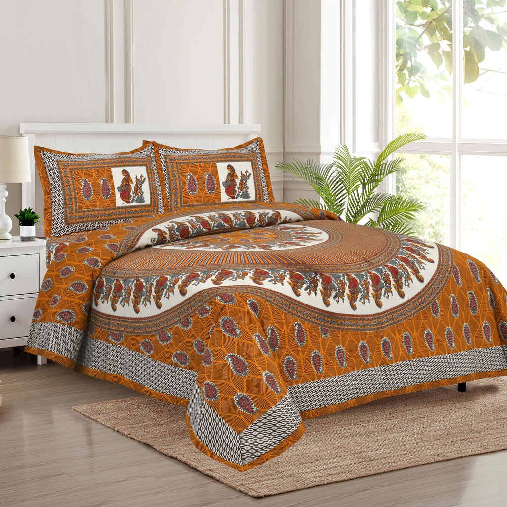 Royal Mandala Harmony Bedsheet Set 100 x 108