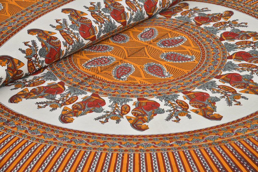 Royal Mandala Harmony Bedsheet Set 100 x 108