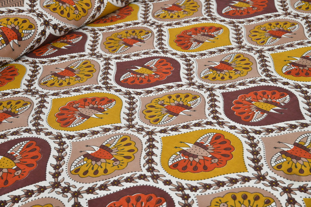 Rajwada Shringar  Yellow Bedsheet Set 100 x 108
