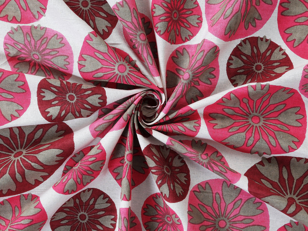 Rajwada Utsav Pink Bedsheet Set 120x120
