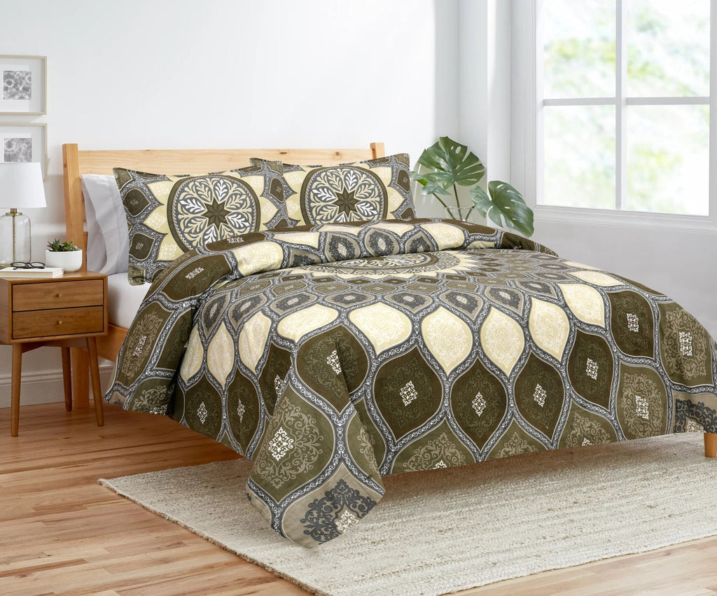 Regal Harmony Green Bedsheet Set 100 x 108