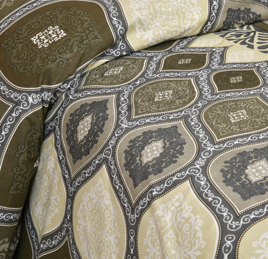 Regal Harmony Green Bedsheet Set 100 x 108