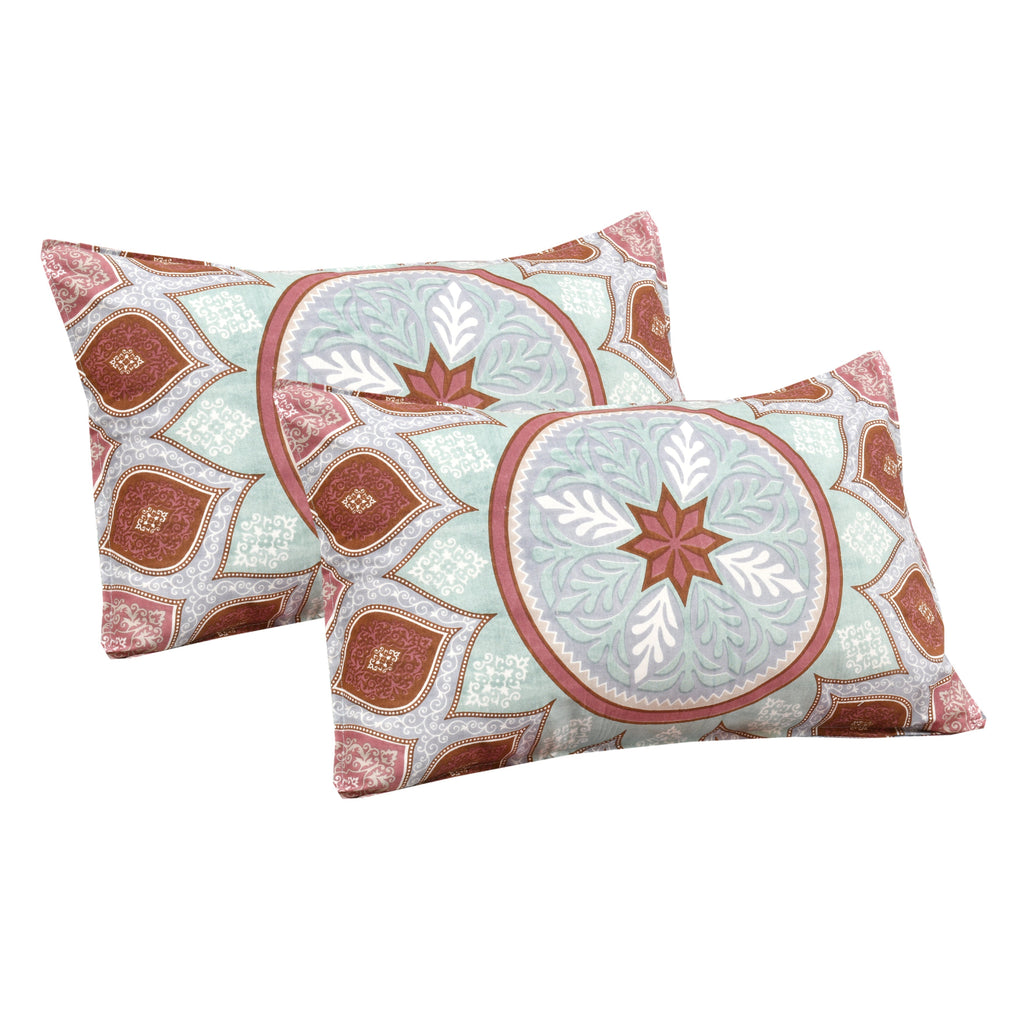 Regal Harmony Green Bedsheet Set 100 x 108