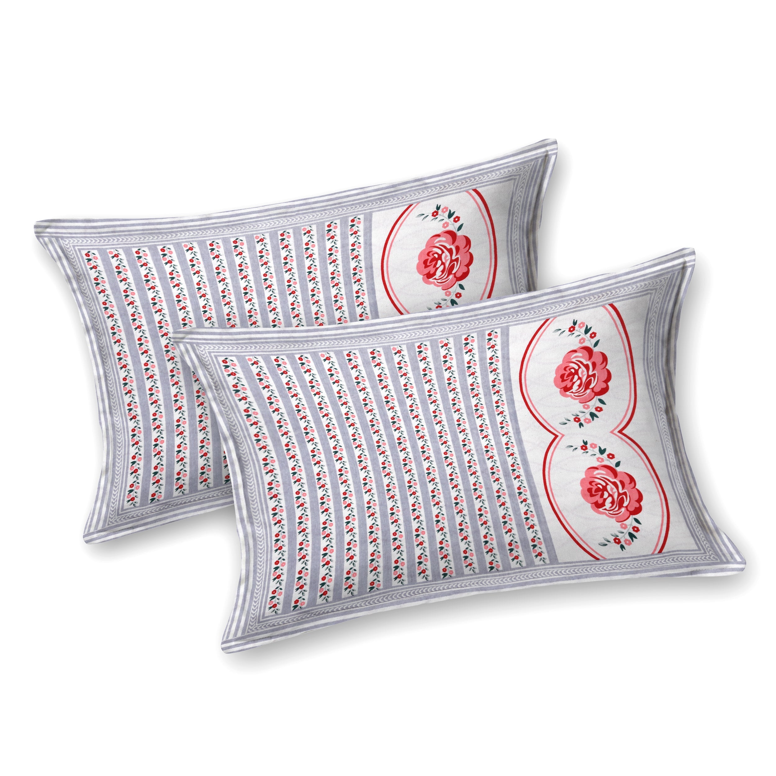 Rajwada Pushp Medallion Collection Bedsheet  Set 100 x 108