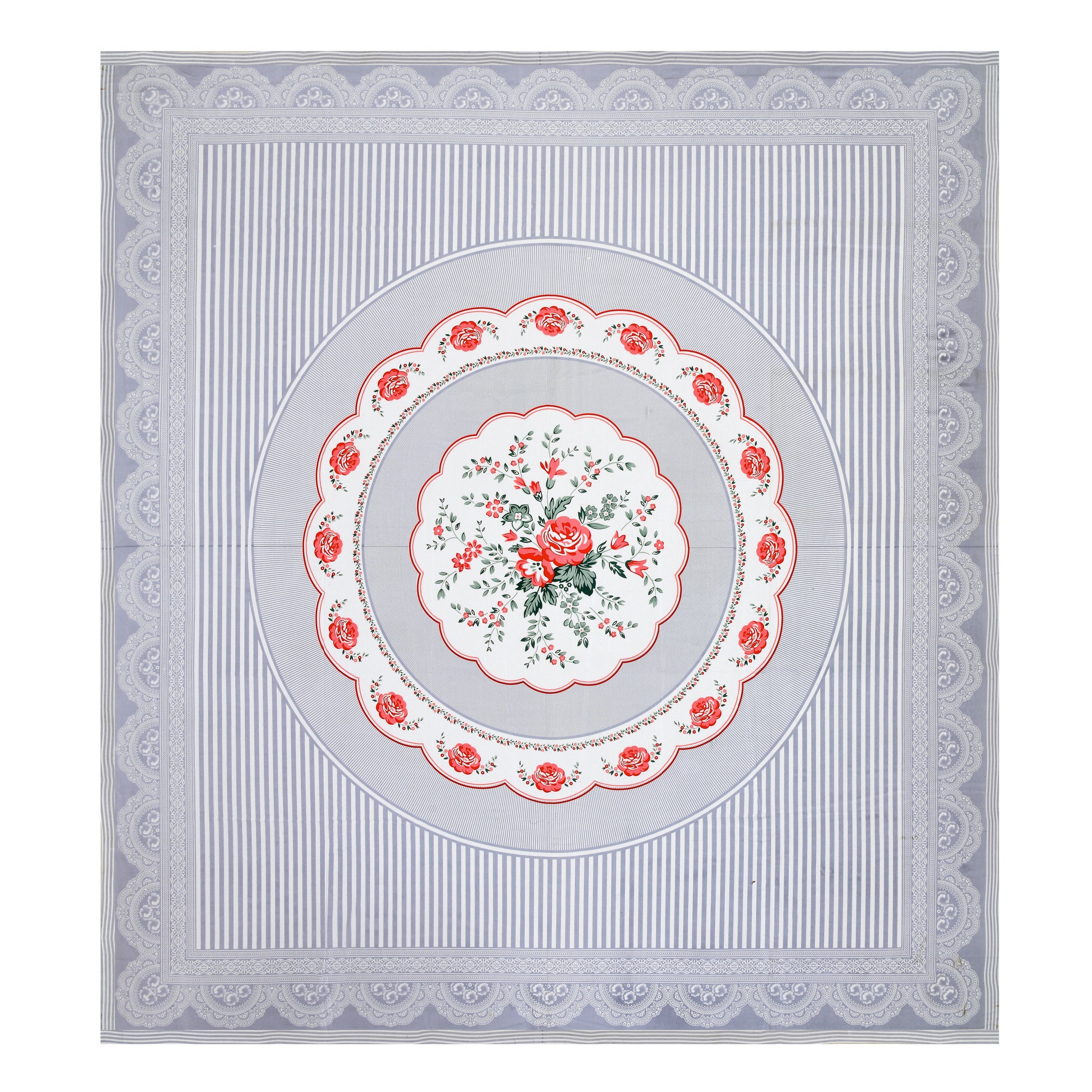 Rajwada Pushp Medallion Collection Bedsheet  Set 100 x 108