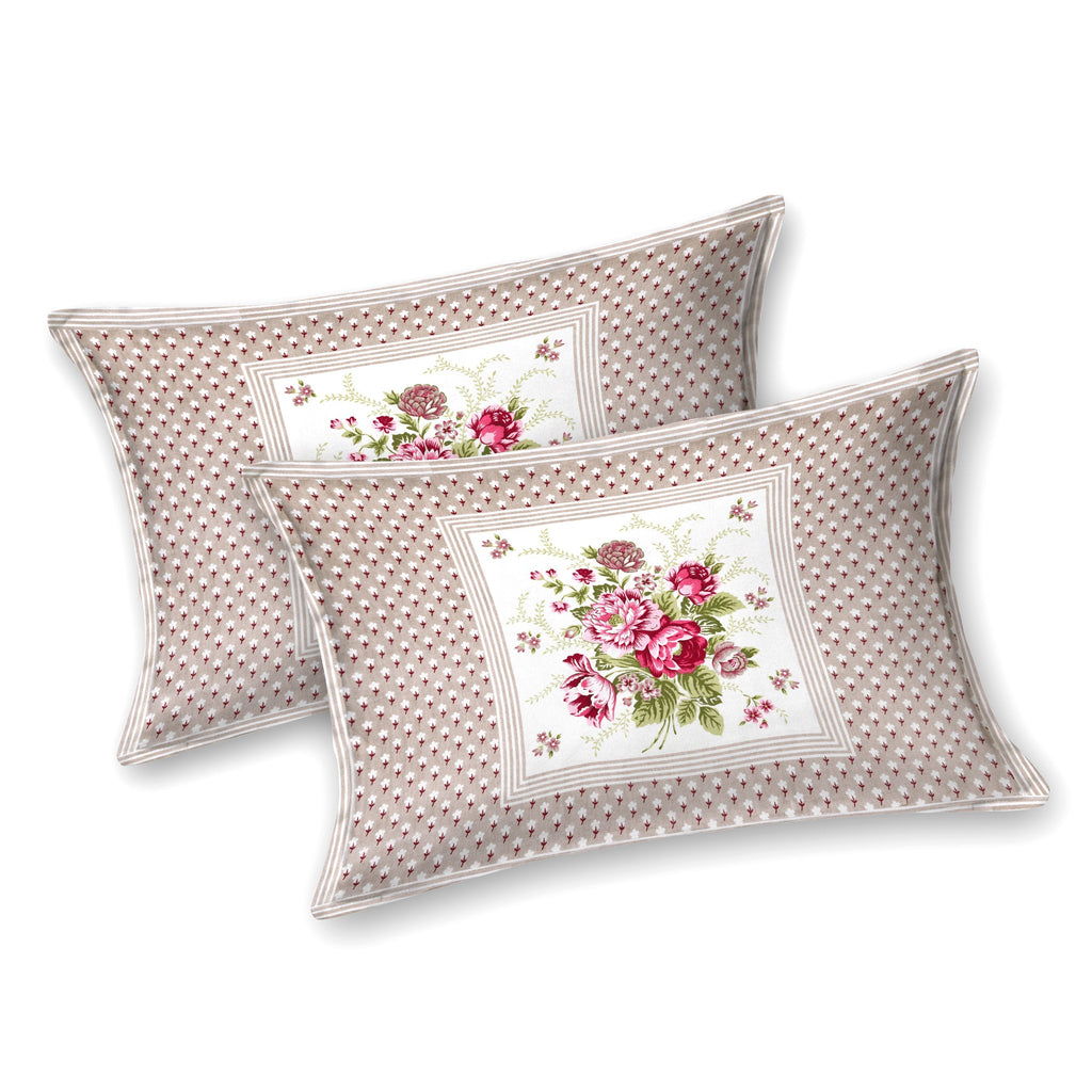 Rajwada Phool Gulistan Collection Bedsheet  Set 100 x 108
