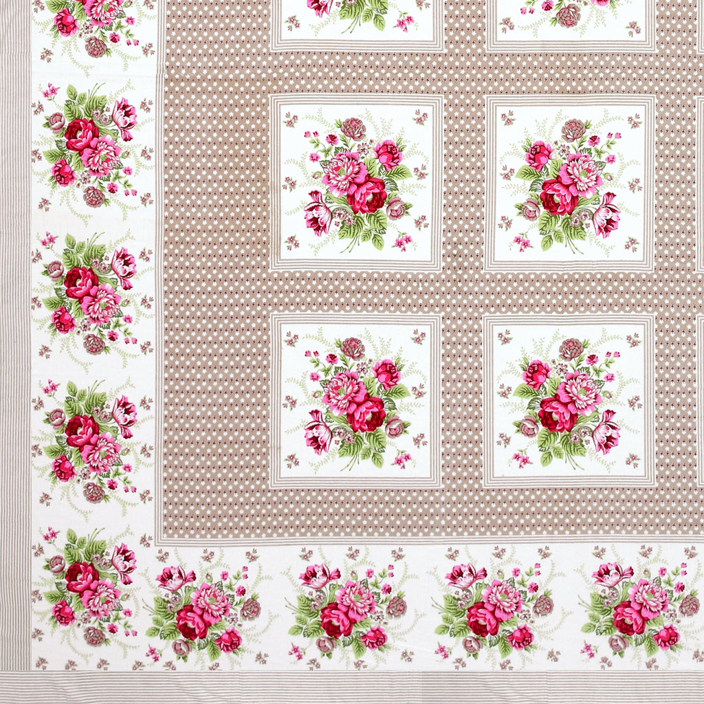 Rajwada Phool Gulistan Collection Bedsheet  Set 100 x 108