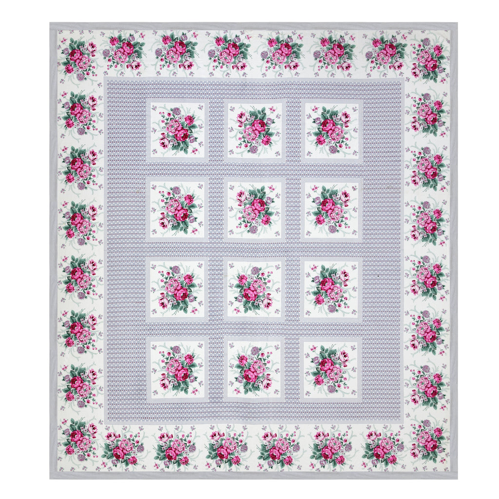 Rajwada Phool Gulistan Collection Bedsheet  Set 100 x 108