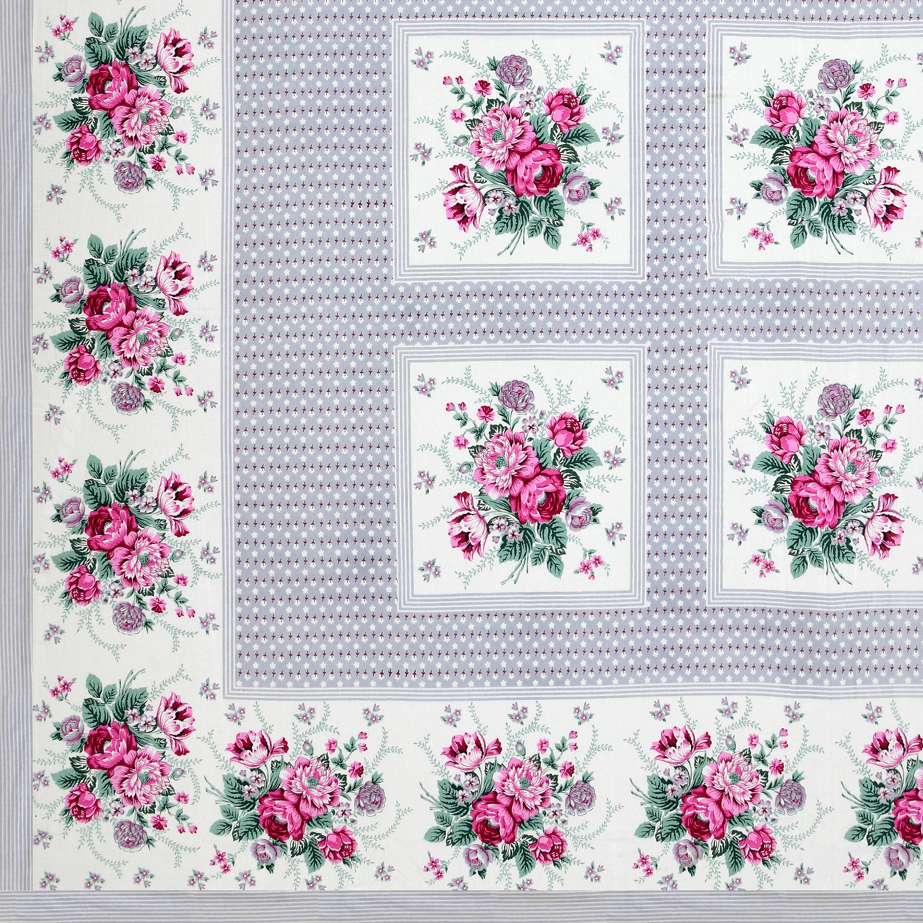 Rajwada Phool Gulistan Collection Bedsheet  Set 100 x 108