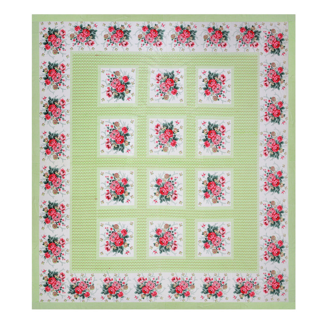 Rajwada Phool Gulistan Collection Bedsheet  Set 100 x 108