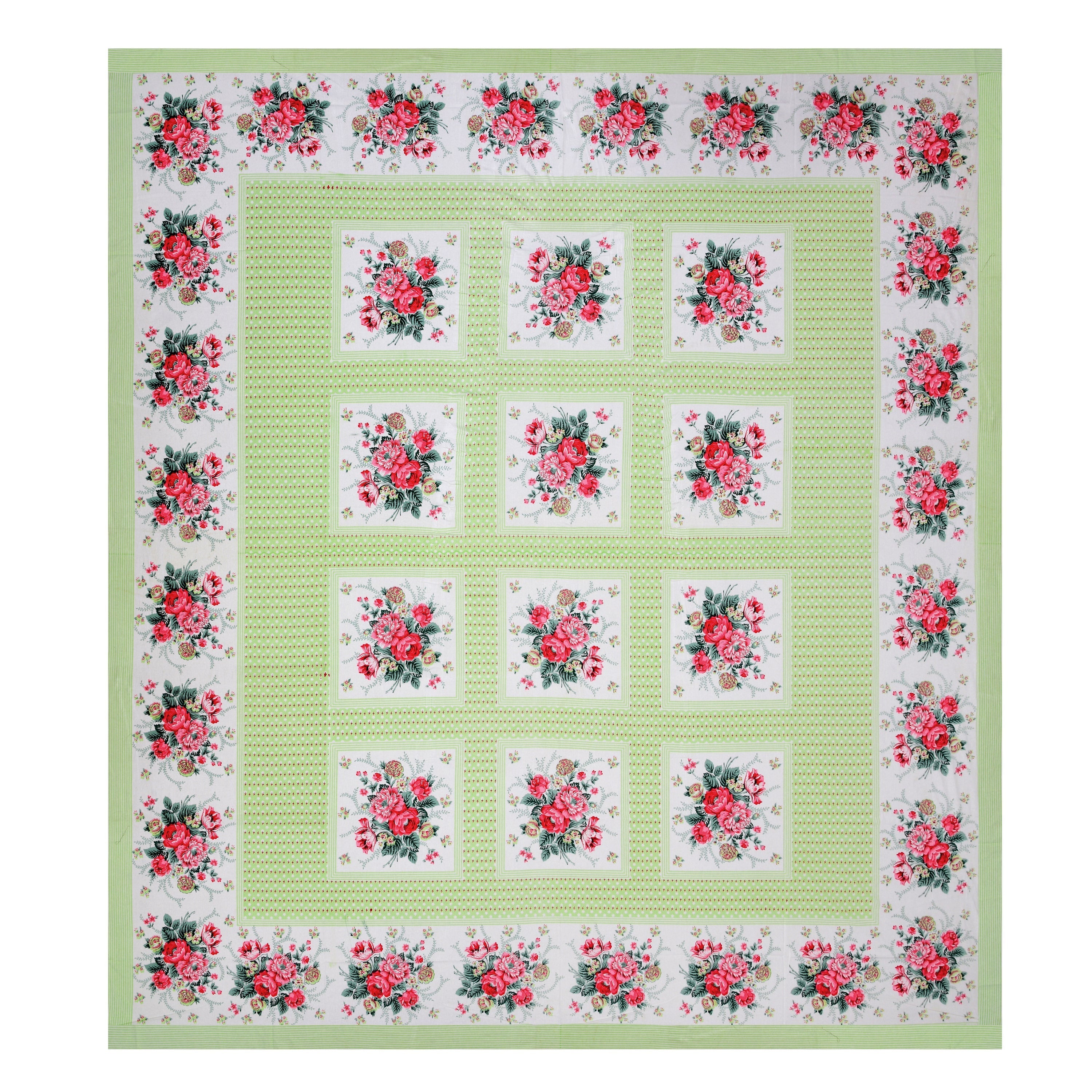 Rajwada Phool Gulistan Collection Bedsheet  Set 100 x 108