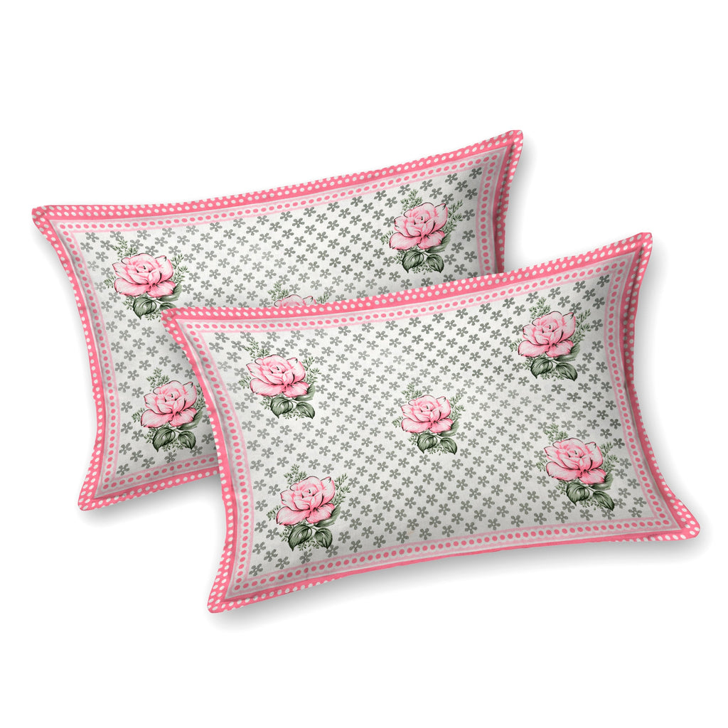 Rajwada Phool Collection Bedsheet Set 100 x 108