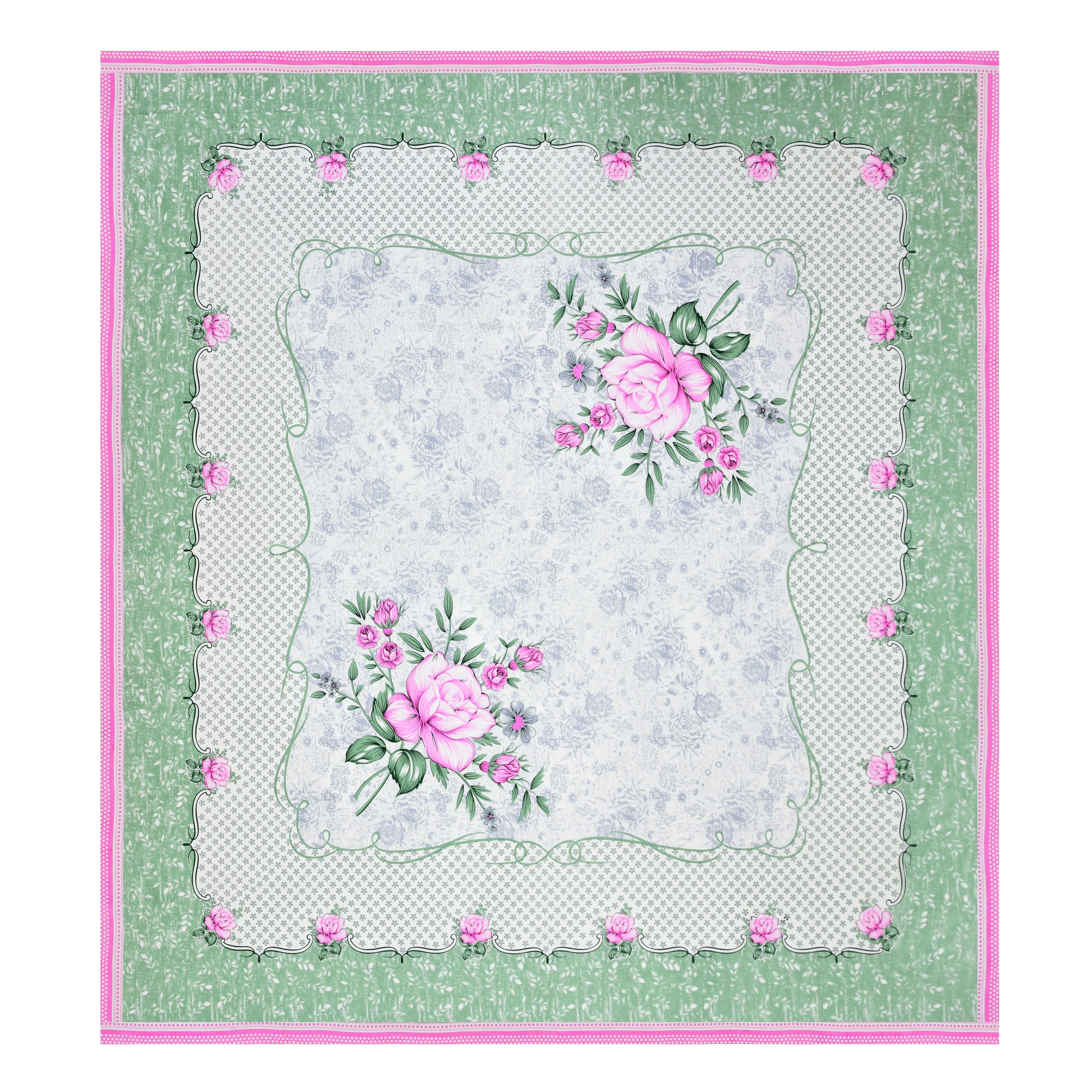 Rajwada Phool Collection Bedsheet Set 100 x 108