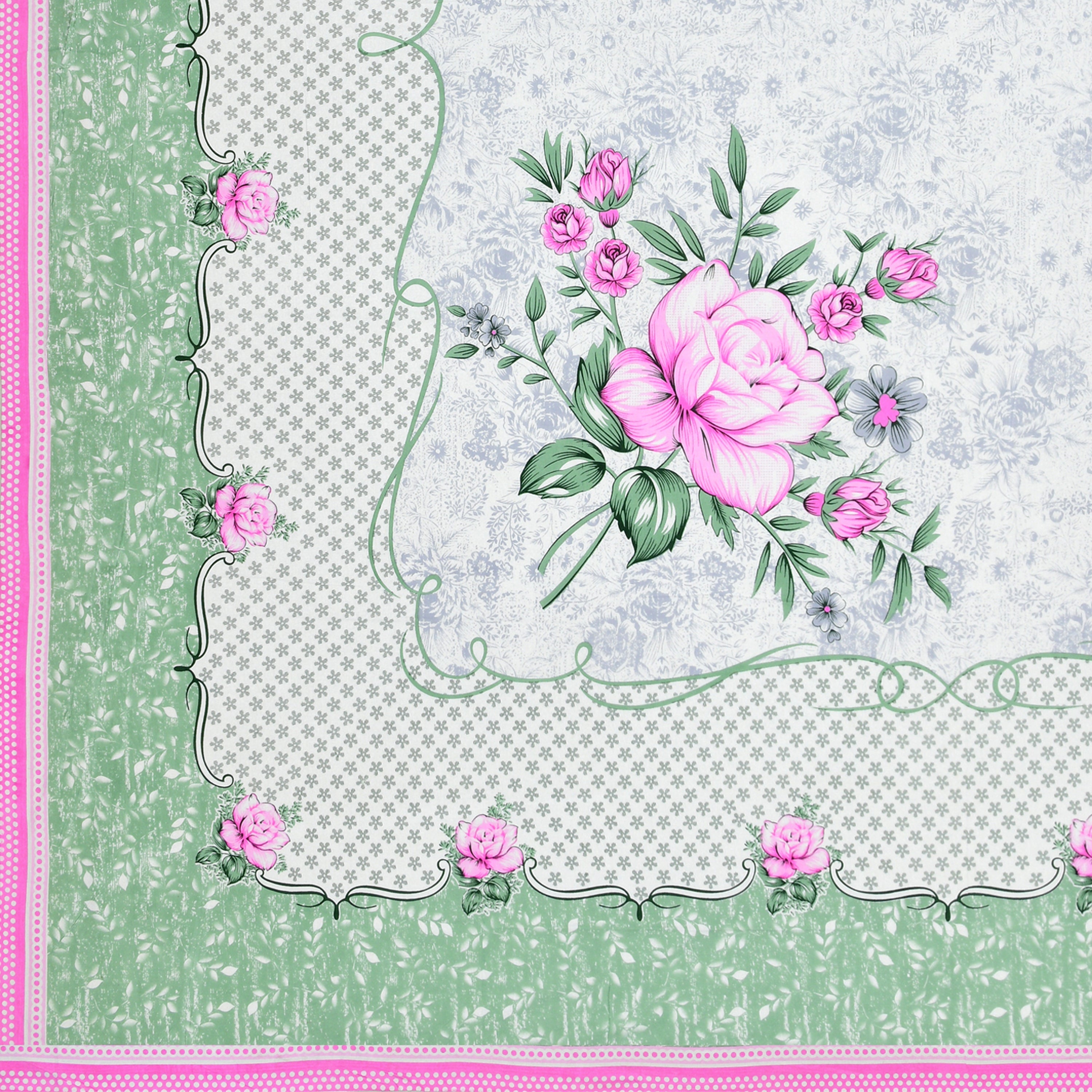 Rajwada Phool Collection Bedsheet Set 100 x 108