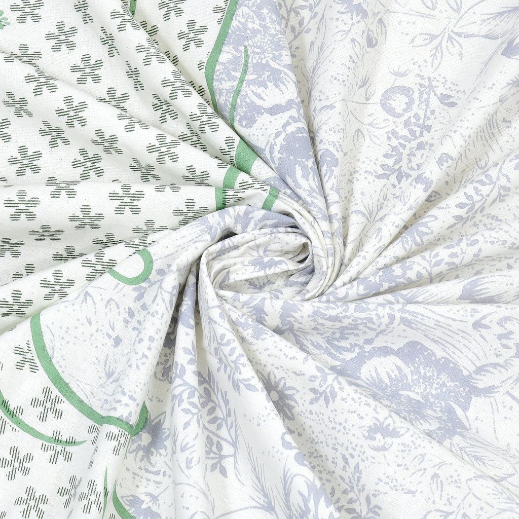 Rajwada Phool Collection Bedsheet Set 100 x 108