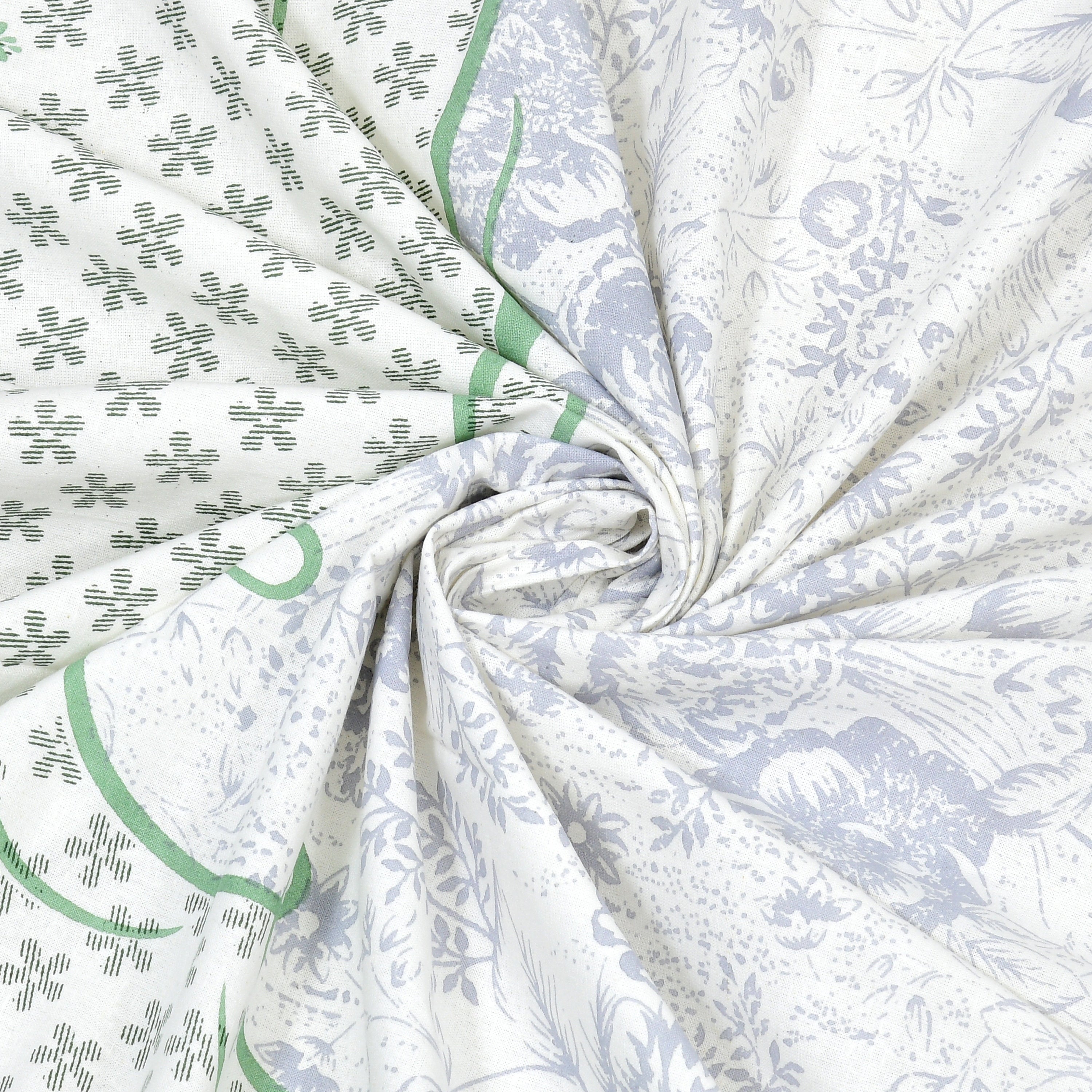 Rajwada Phool Collection Bedsheet Set 100 x 108