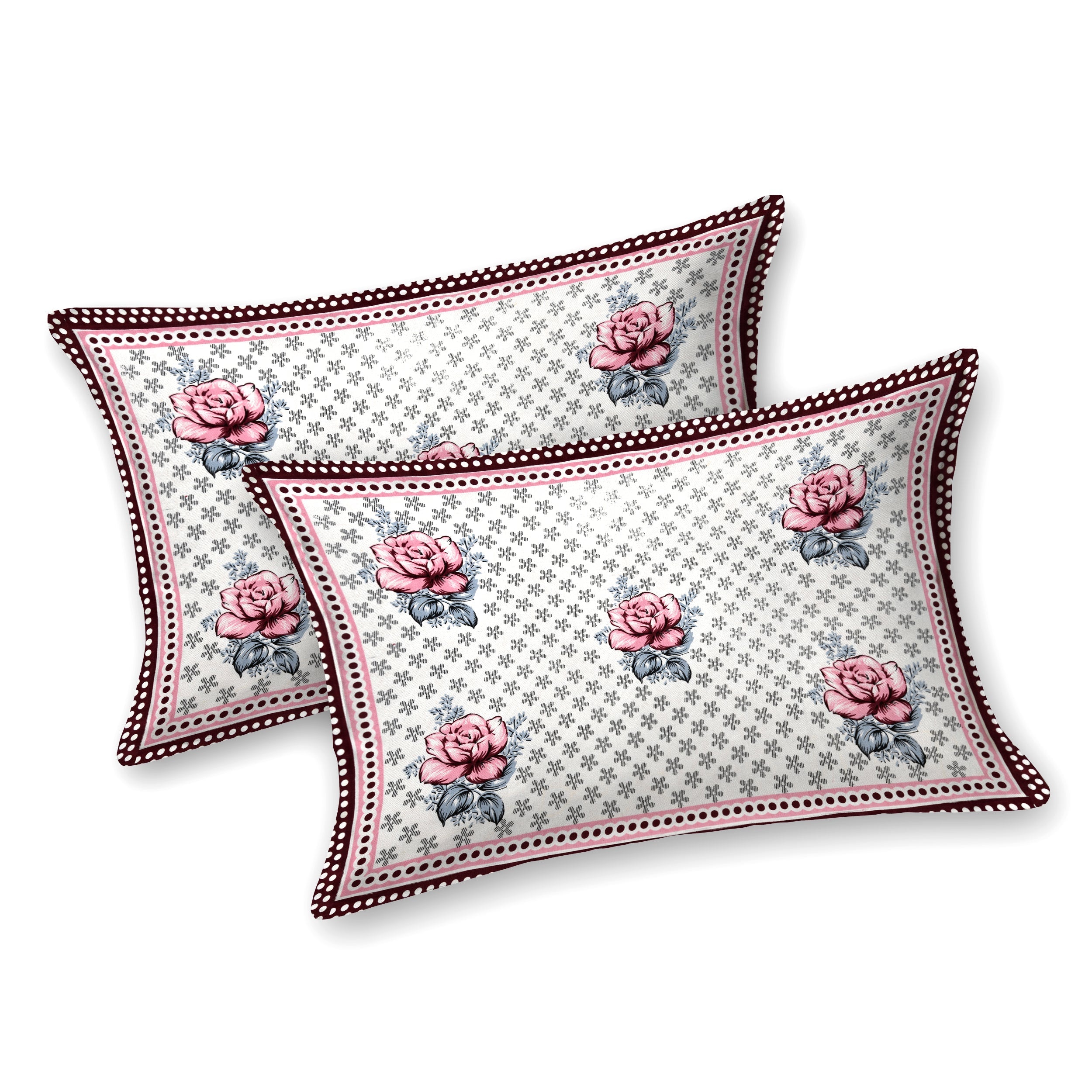 Rajwada Phool Collection Bedsheet Set 100 x 108