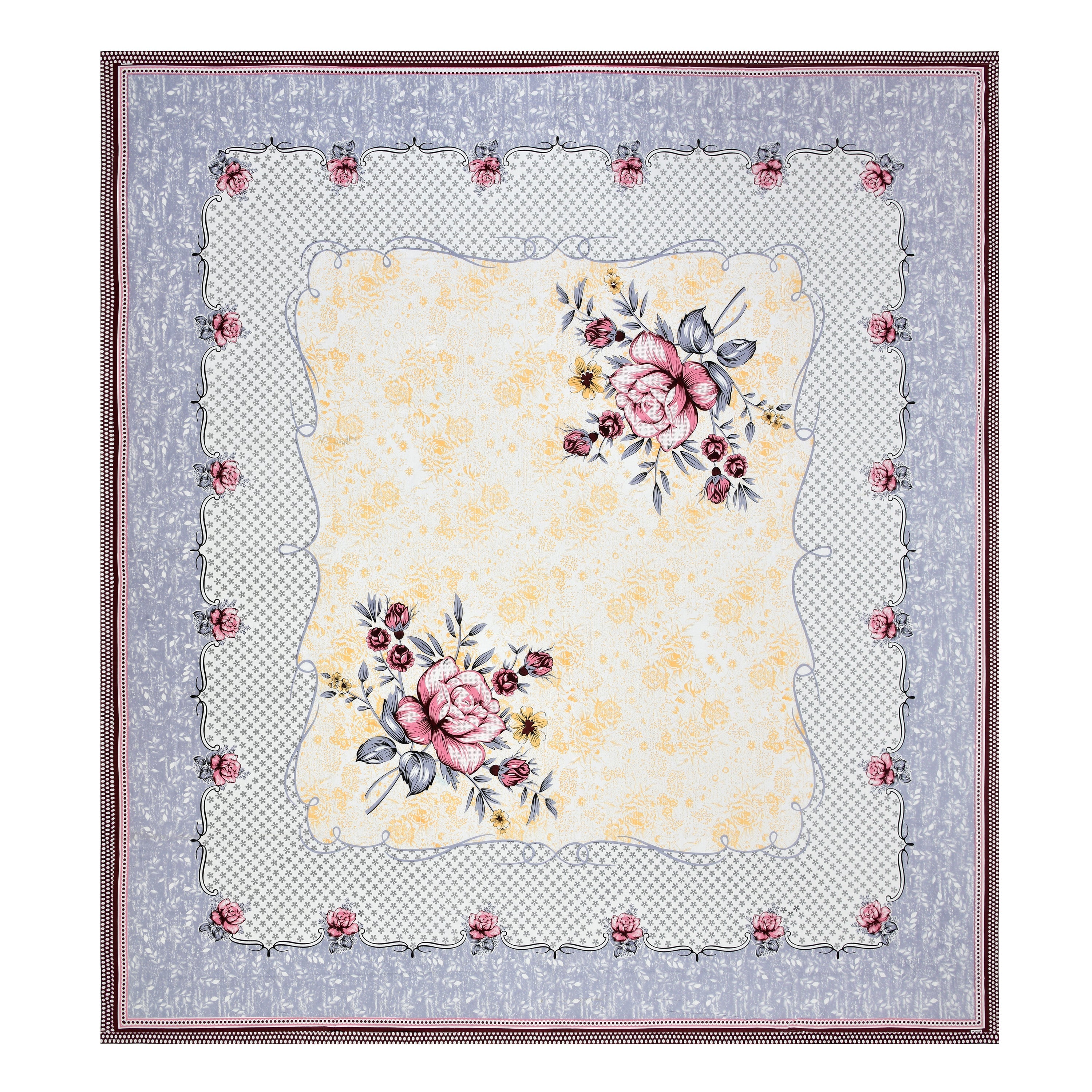 Rajwada Phool Collection Bedsheet Set 100 x 108