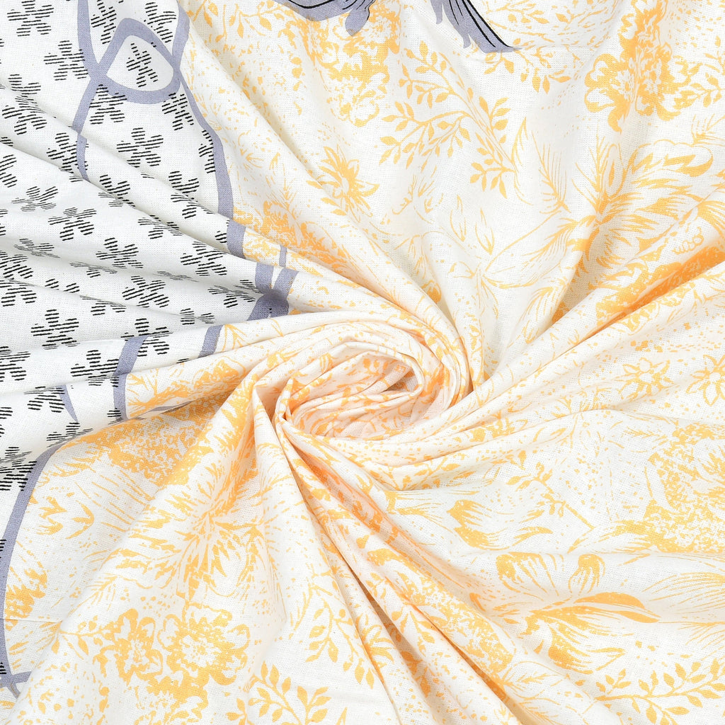 Rajwada Phool Collection Bedsheet Set 100 x 108