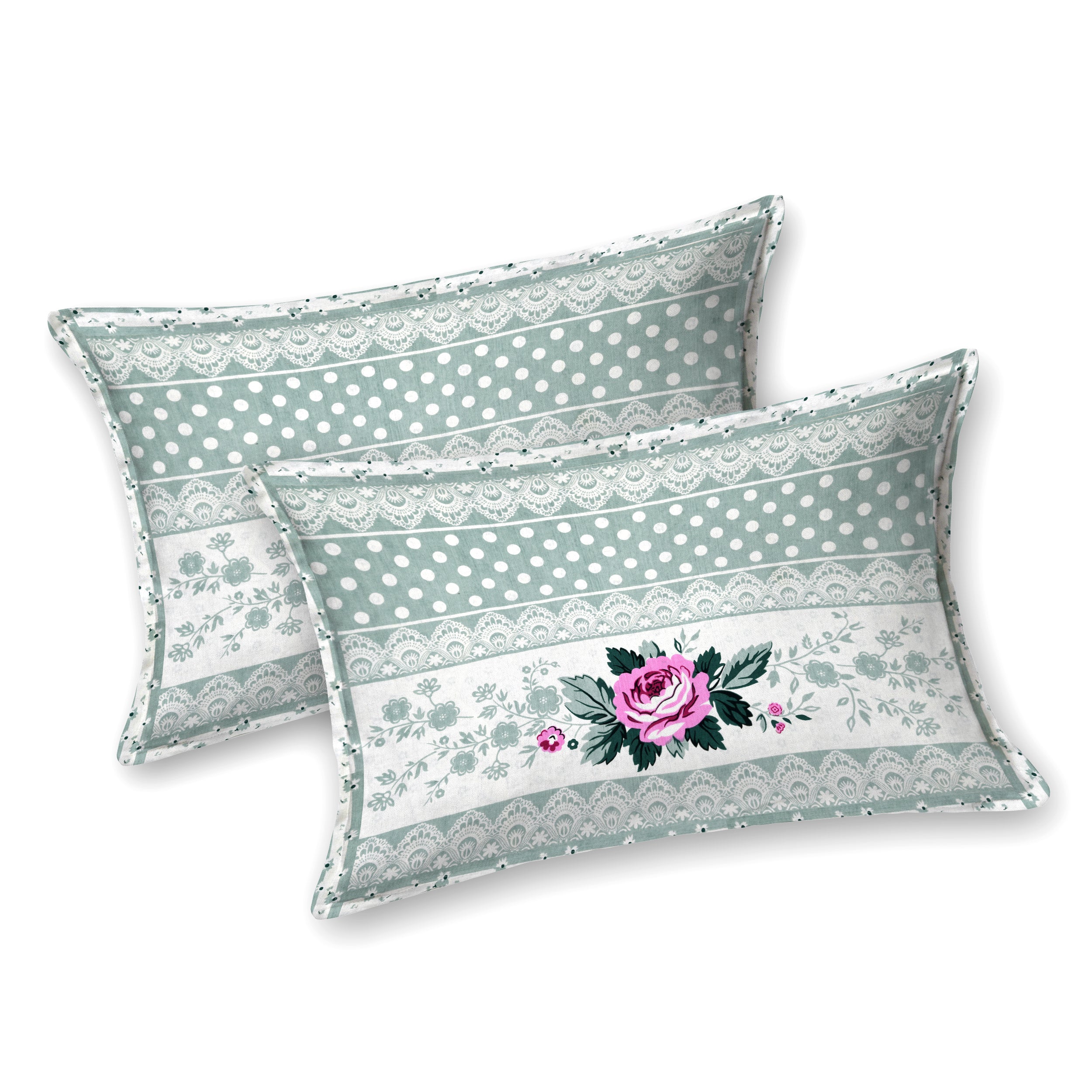 Sunehri Phool Collection Bedsheet  100 x 108
