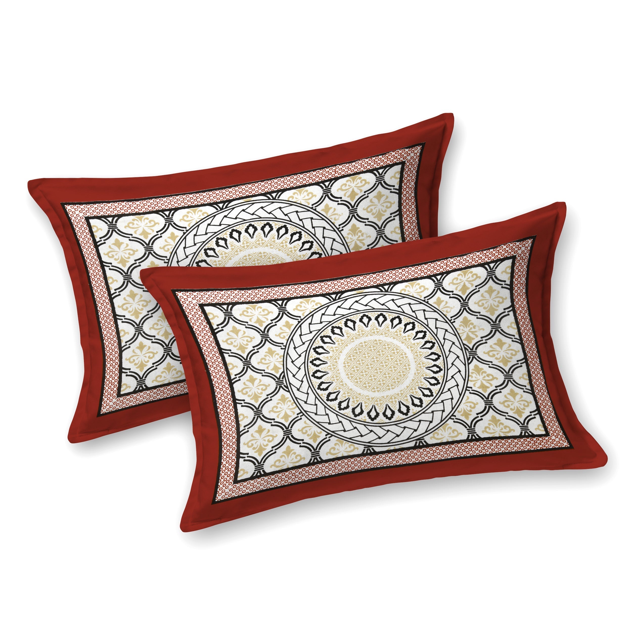 Majestic Mandala Luxe Bedsheet Set 100 x 108