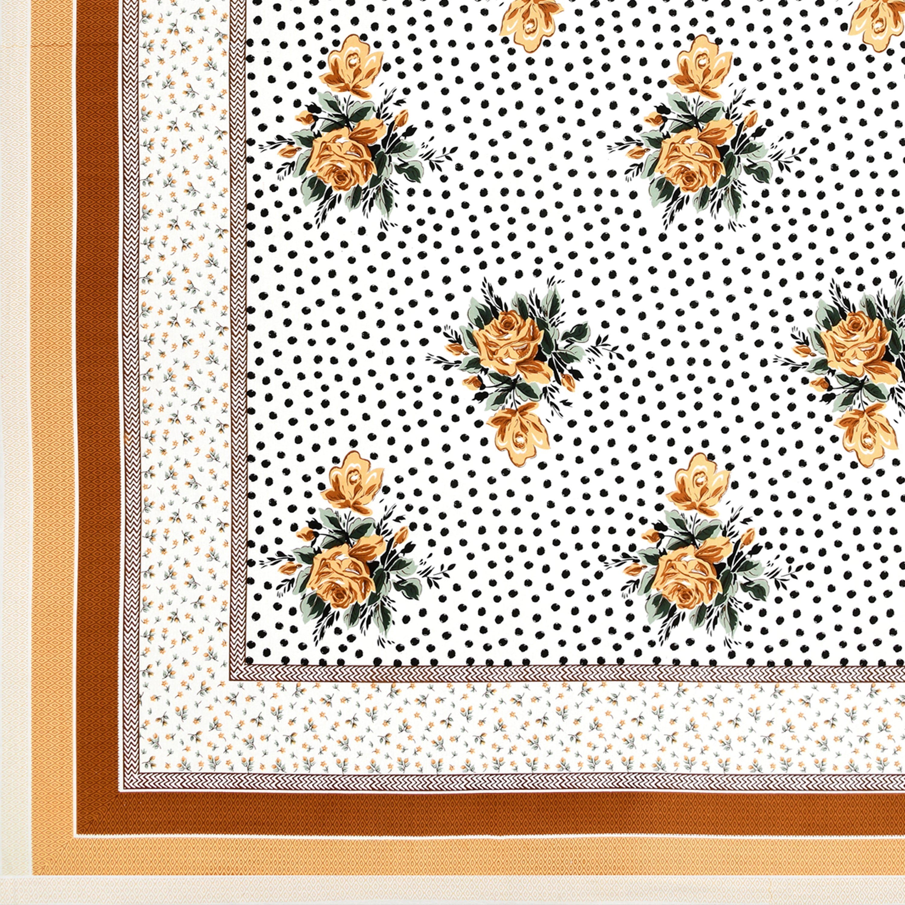 Amber Flora Elegance  Bedsheet  Set 100 x 108