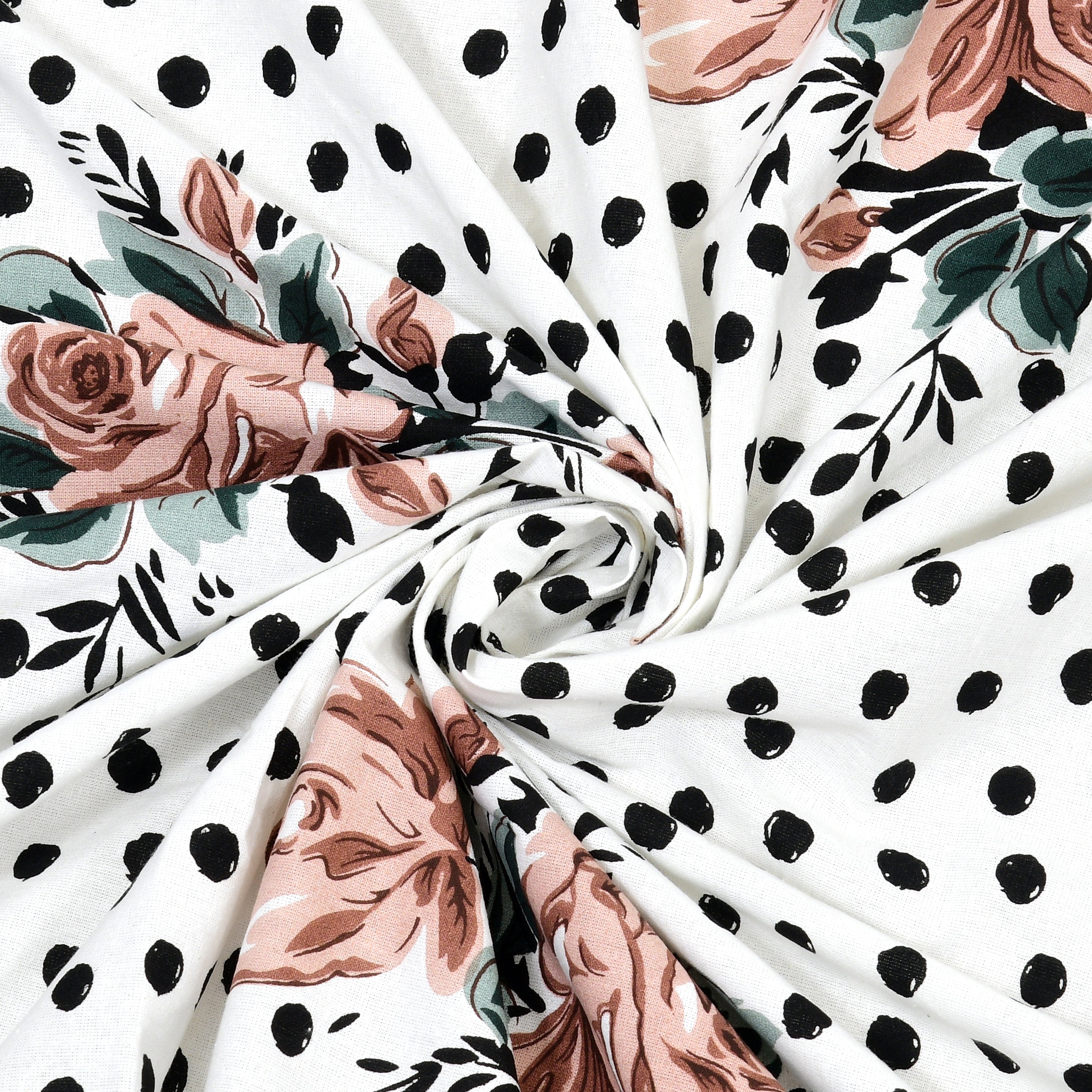 Amber Flora Elegance  Bedsheet  Set 100 x 108