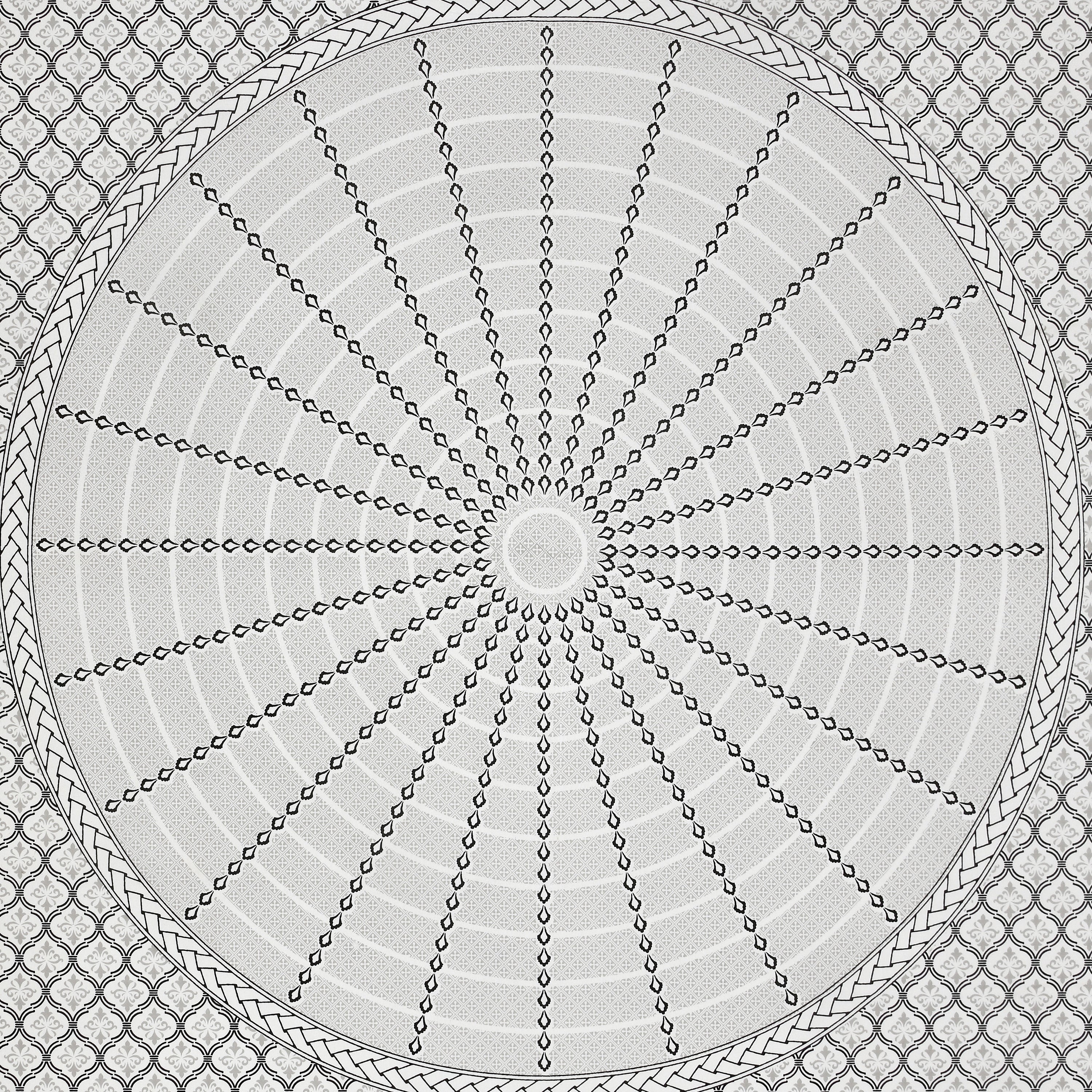 Majestic Mandala Luxe Bedsheet Set 100 x 108