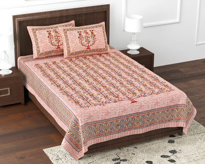 Rajvastra Vintage Flora Bedsheet Set 70x100